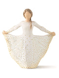 Willow Tree Cream Butterfly Ornaments Figurine