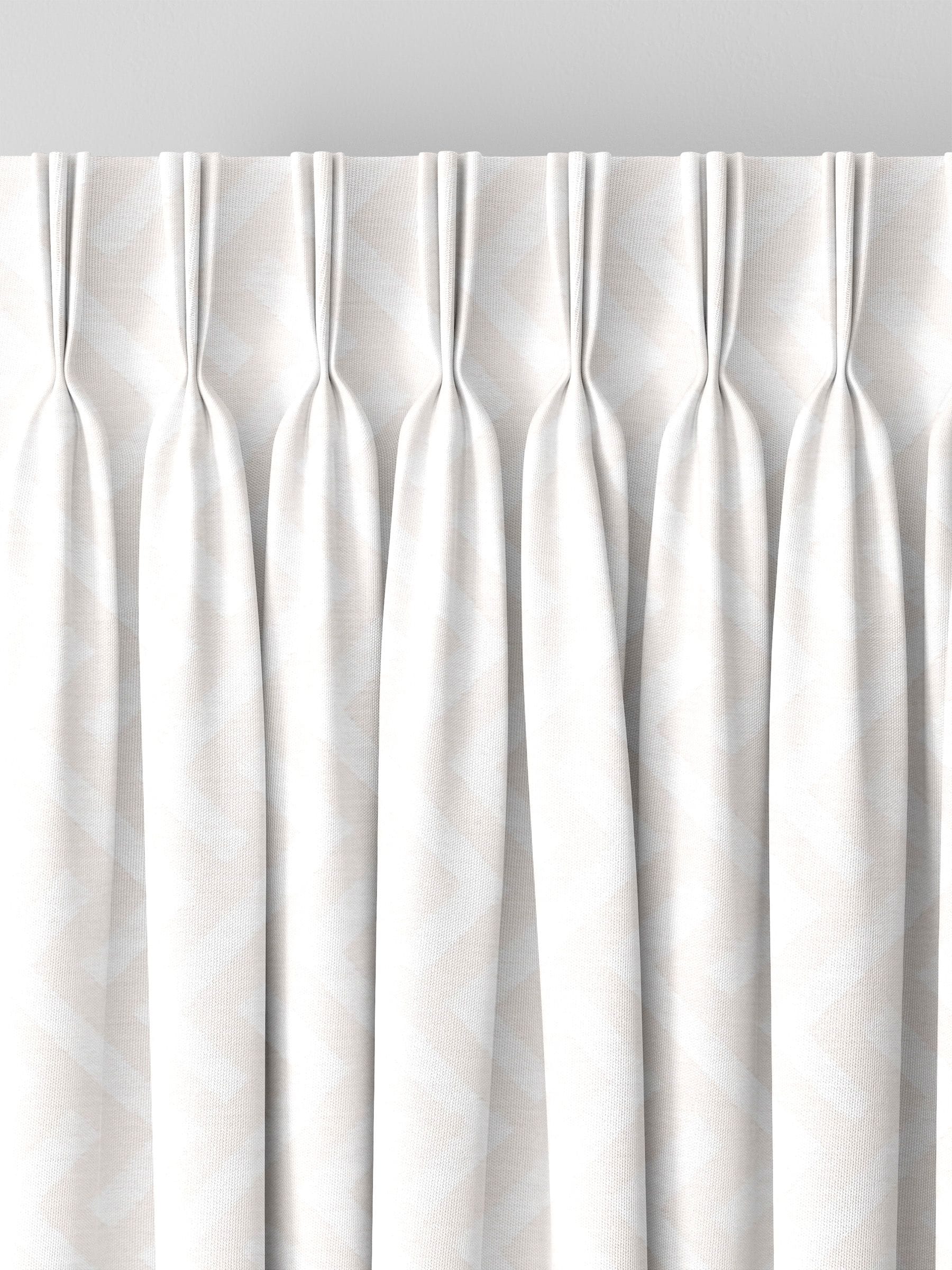 Cream Amble made to measure curtains 100% polyester - British product