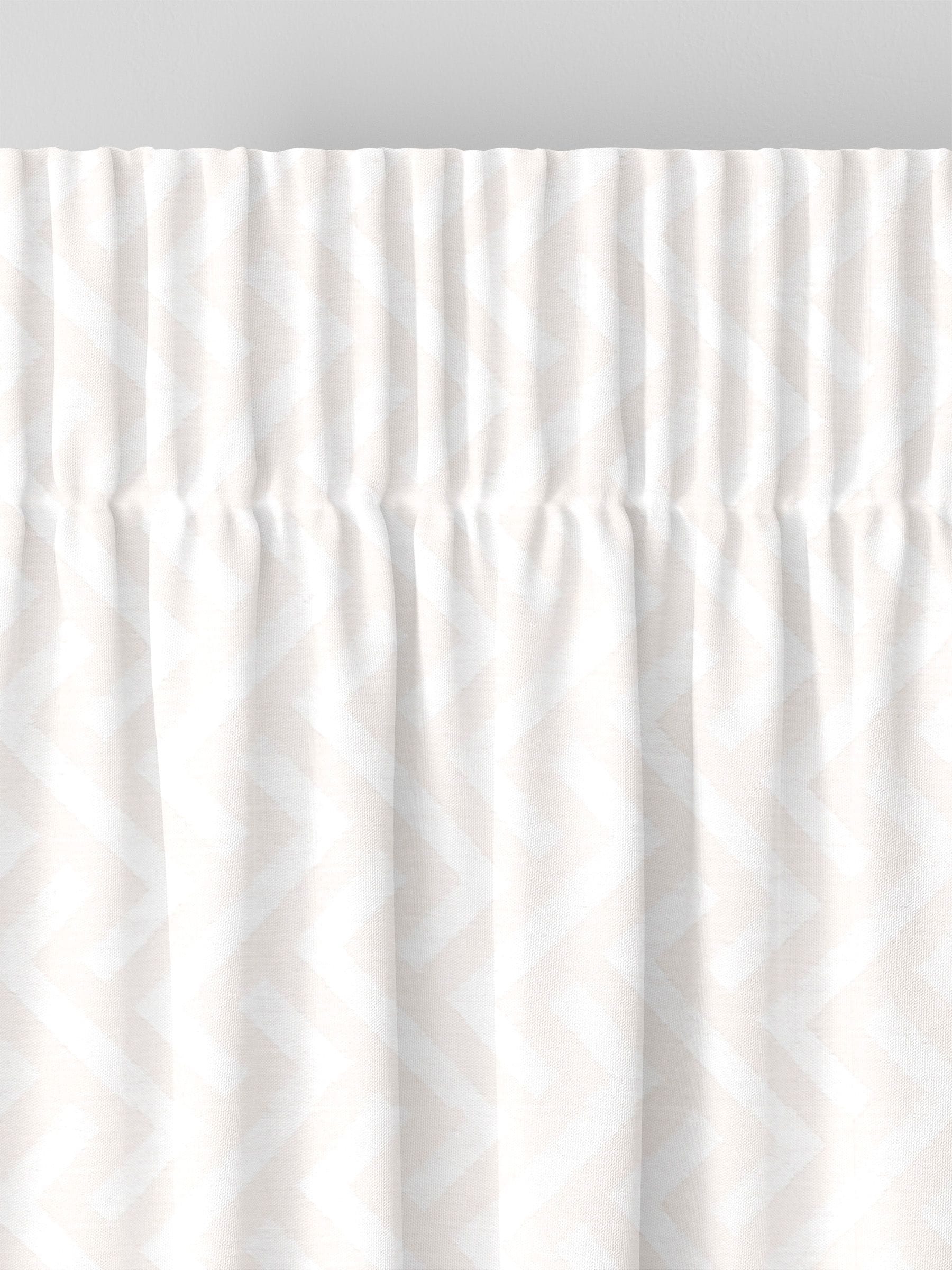 Cream Amble made to measure curtains 100% polyester - British product