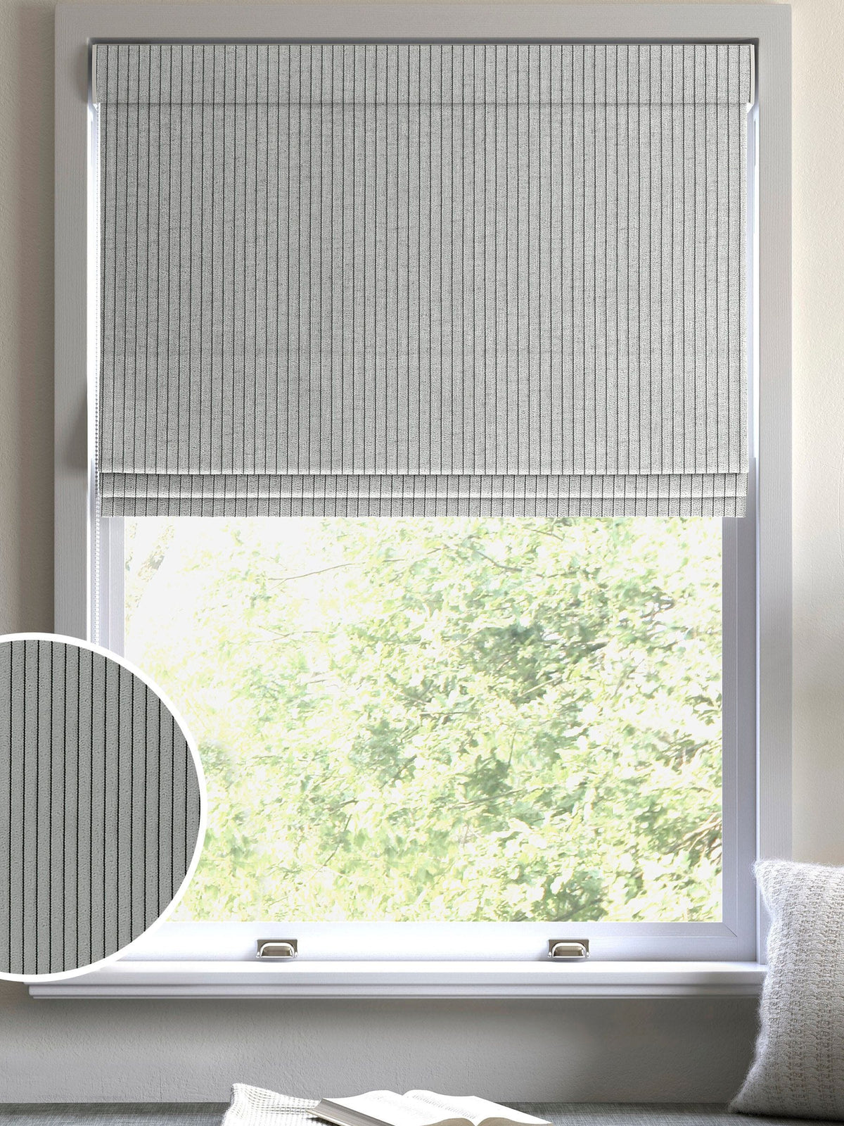Dove grey Jangga roman blind UK version