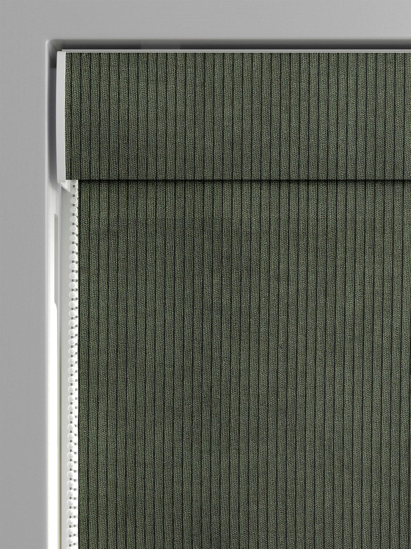 Fern green roman blind from Jangga, made to measure, UK version