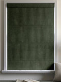 Fern green roman blind from Jangga, made to measure, UK version