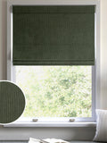 Fern green roman blind from Jangga, made to measure, UK version
