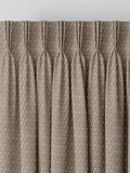Artist brown made to measure curtains, imported from the UK