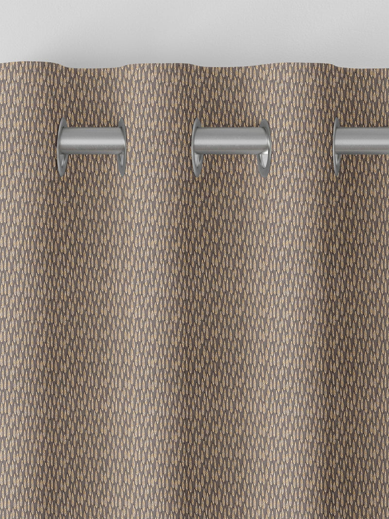 Artist brown made to measure curtains, imported from the UK