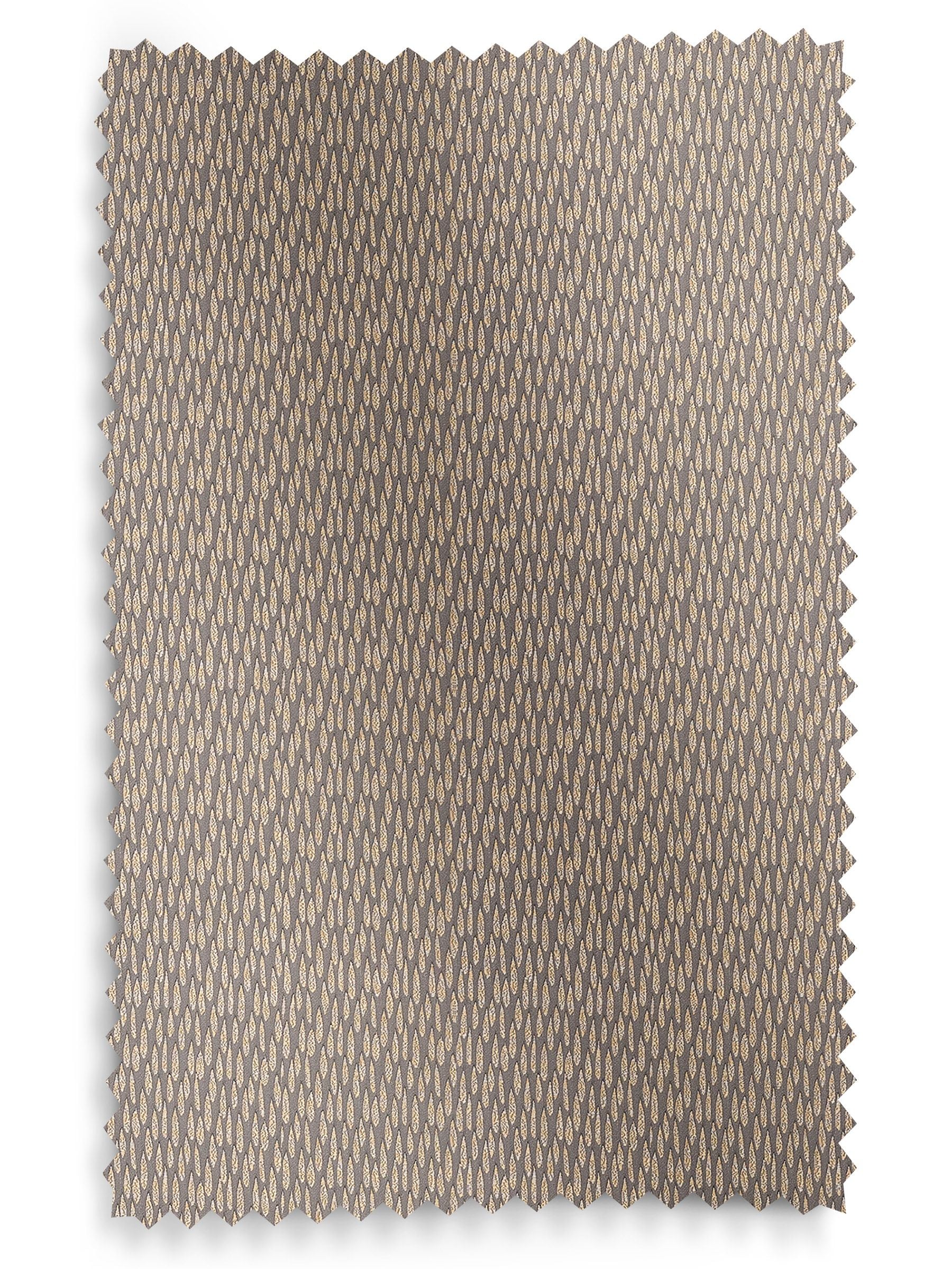 Artist brown made to measure curtains, imported from the UK