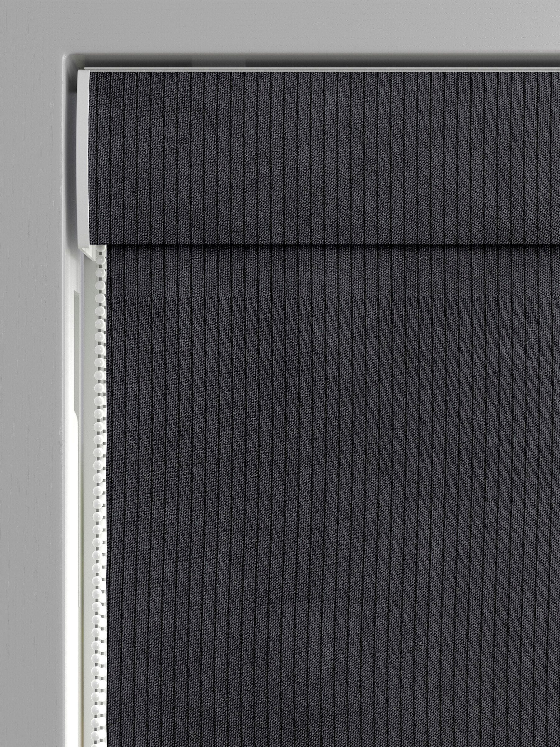 Jangga roman blind graphite grey, imported from the UK