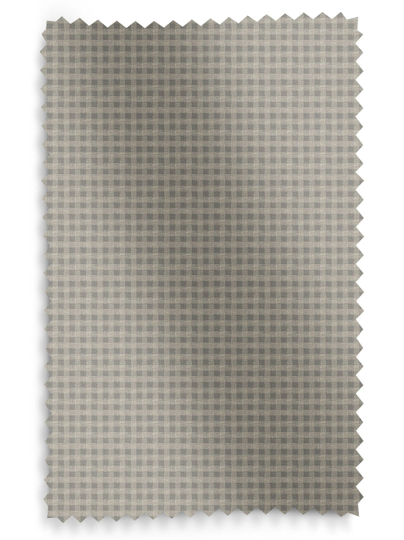 Laura Ashley grey gingham Roman blind made to measure, imported from the UK