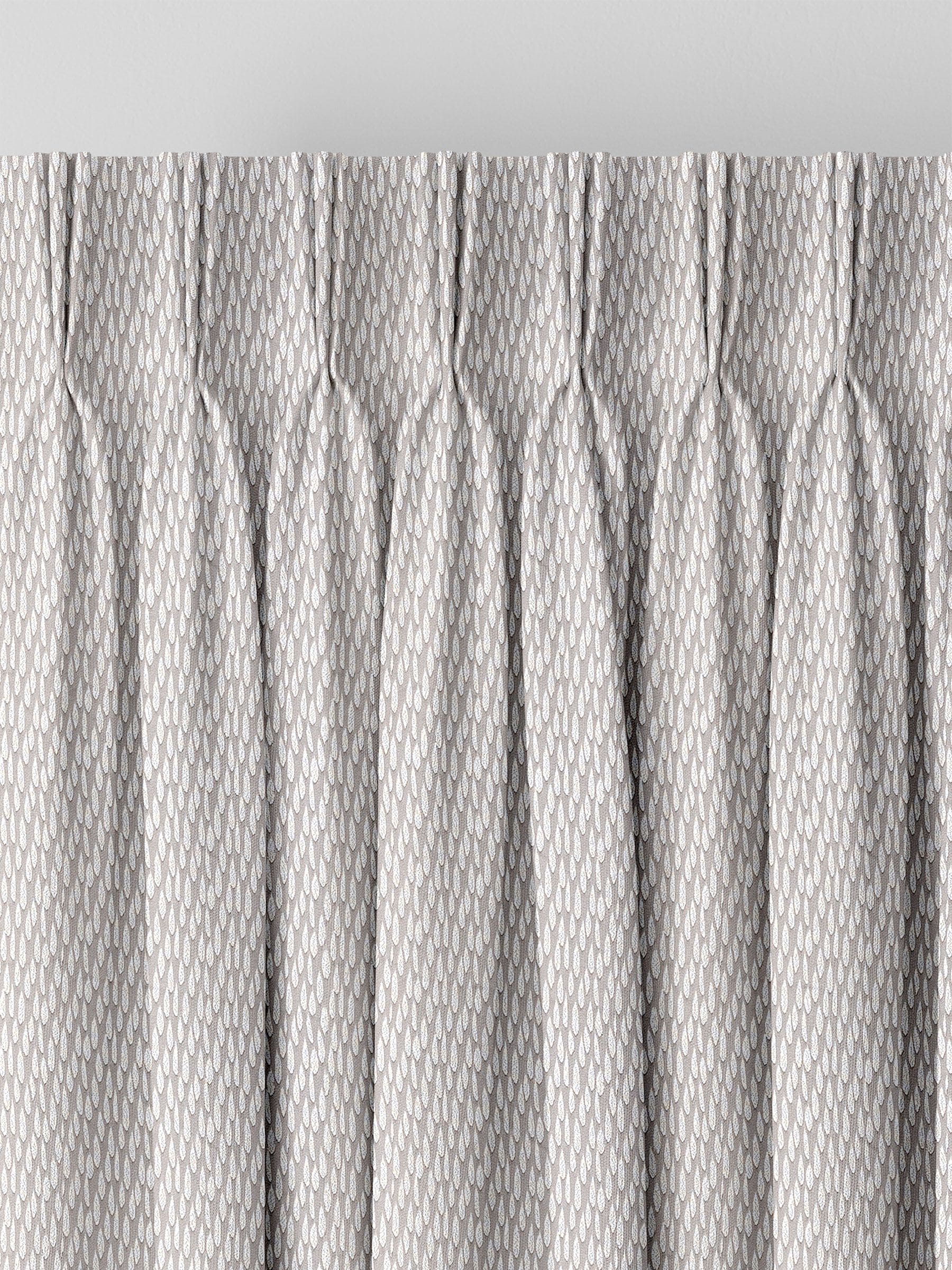 Platinum Artist made to measure curtains with teardrop design - British product