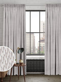 Platinum Artist made to measure curtains with teardrop design - British product