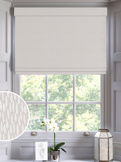 Next Next Natural Artist Made To Measure Roman Blind- Buy online at McGrocer