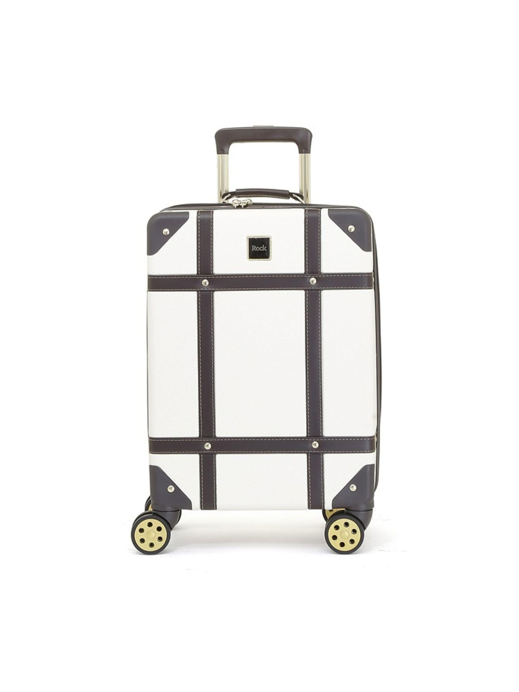 Rock Vintage Cabin Case cream ABS, imported from the UK