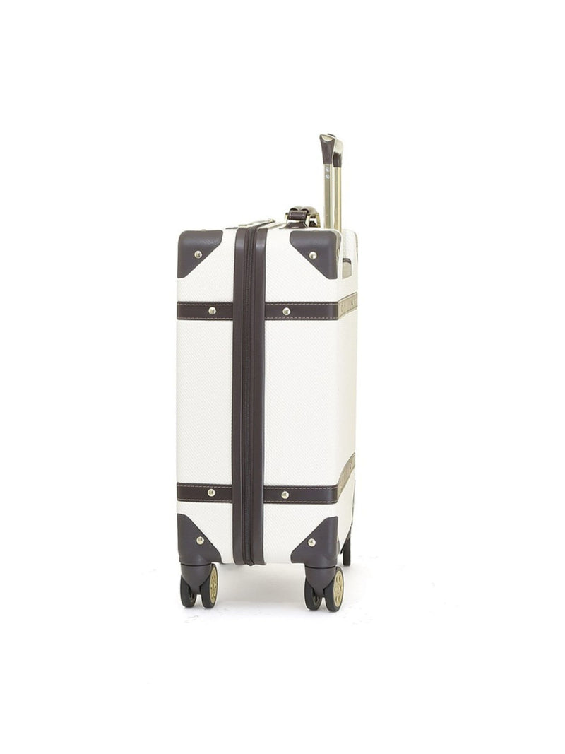 Rock Vintage Cabin Case cream ABS, imported from the UK