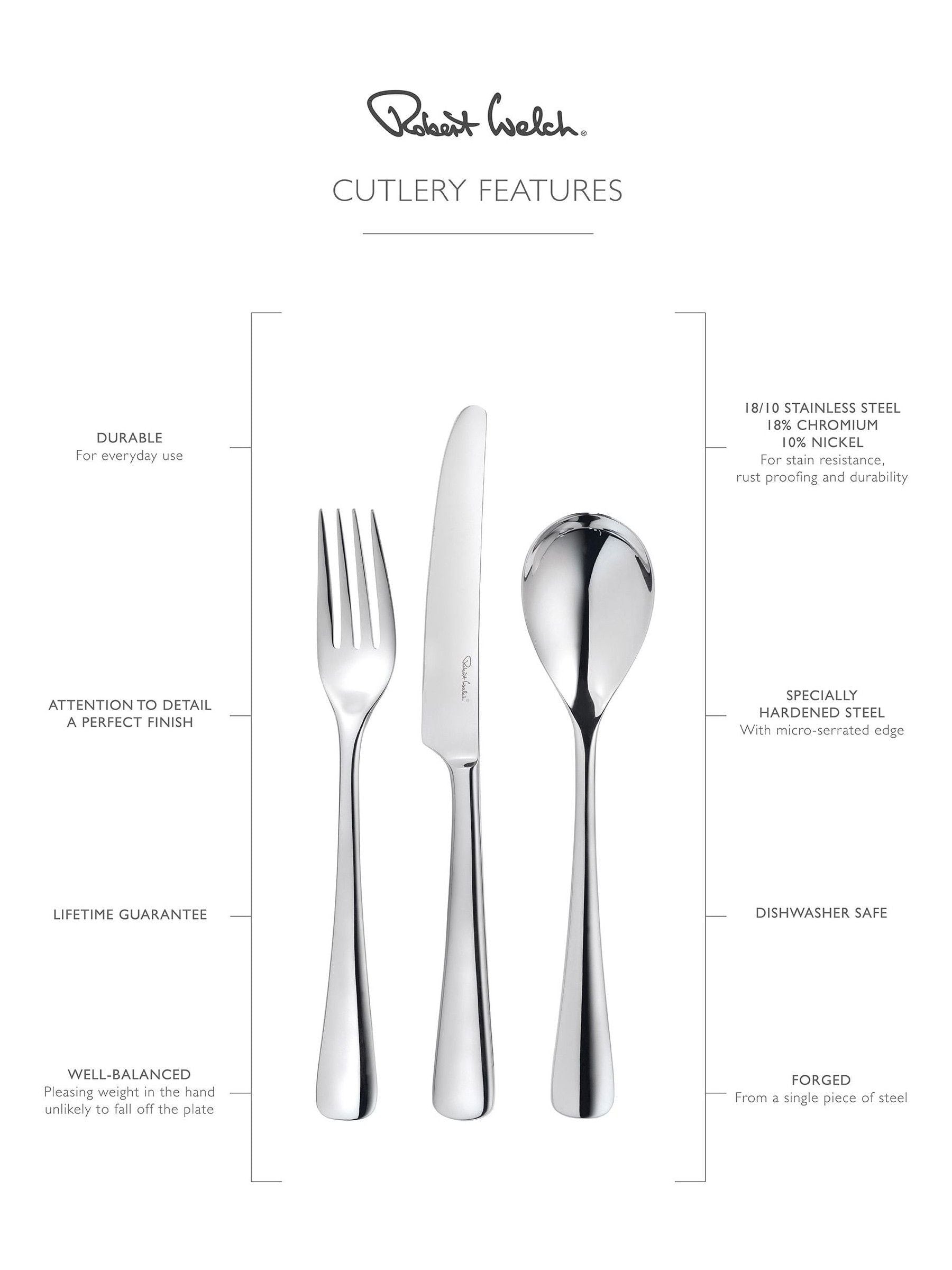 Robert Welch Malvern 3-piece serving set - British product