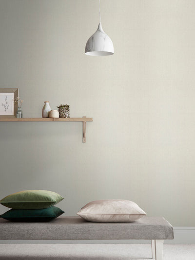 Next Graham & Brown Cream Herringbone Texture Wallpaper 10M- Buy online at McGrocer