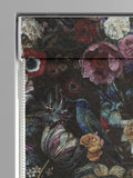 Graham & Brown Black Allure Roman blind, made to measure, UK version