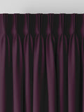 Montero aubergine velvet curtains made to measure, UK version