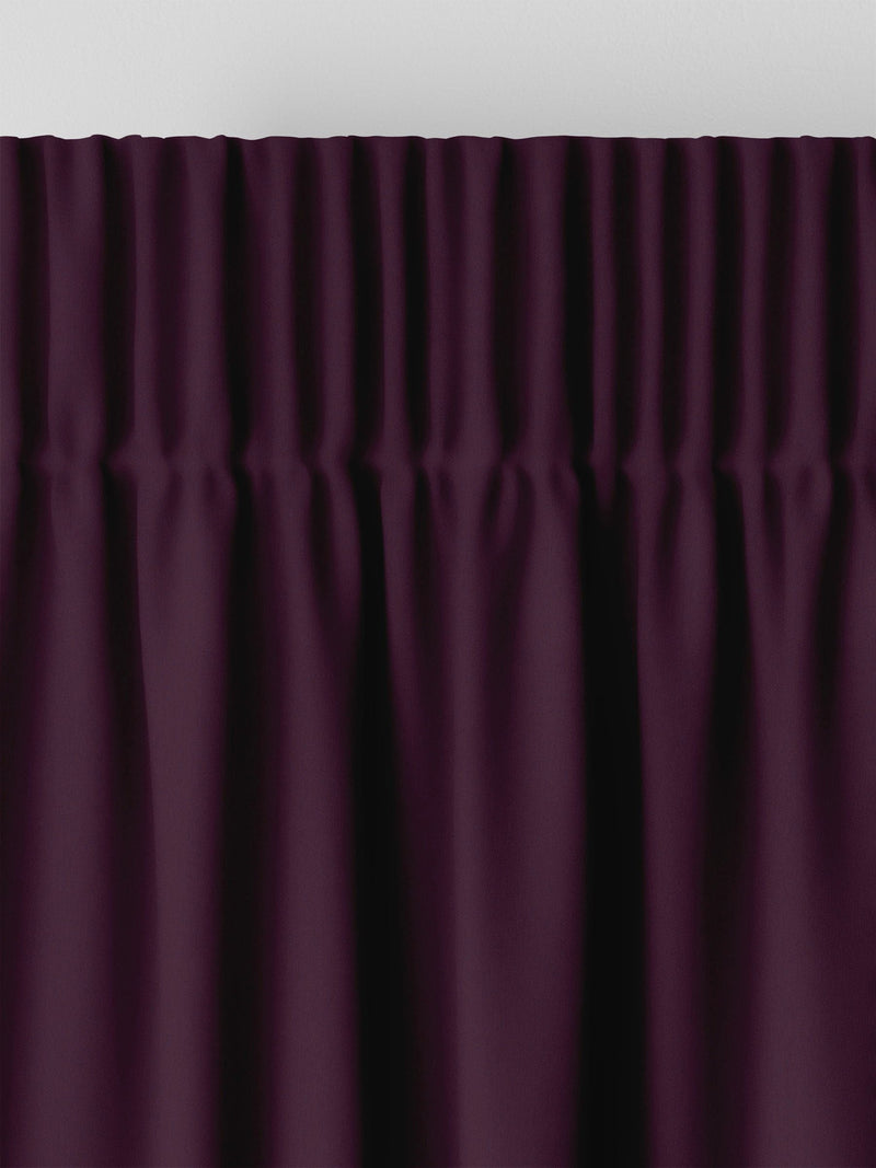 Montero aubergine velvet curtains made to measure, UK version