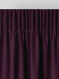 Montero aubergine velvet curtains made to measure, UK version