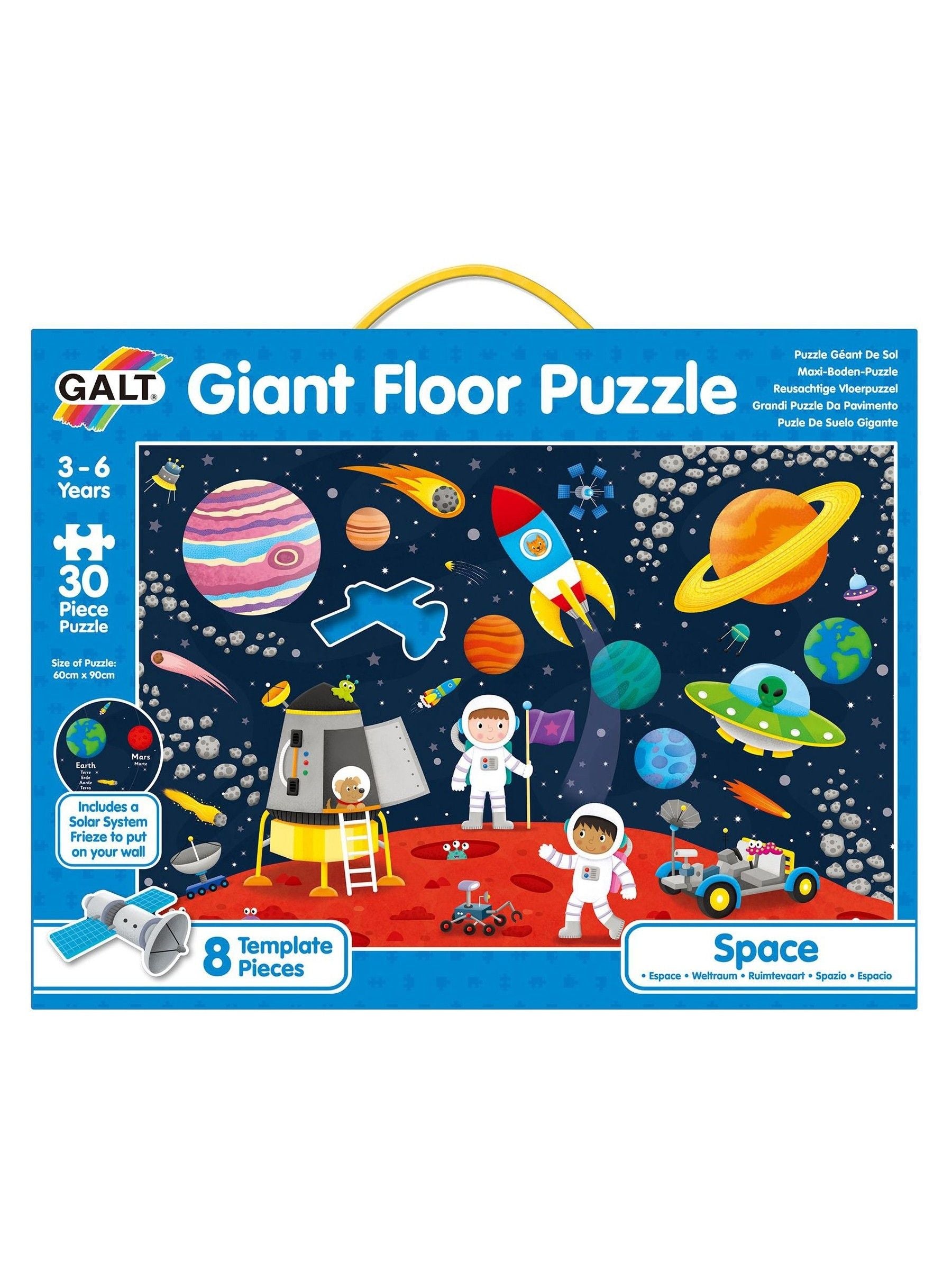 Galt Toys floor puzzle space 30 pieces, imported from the UK