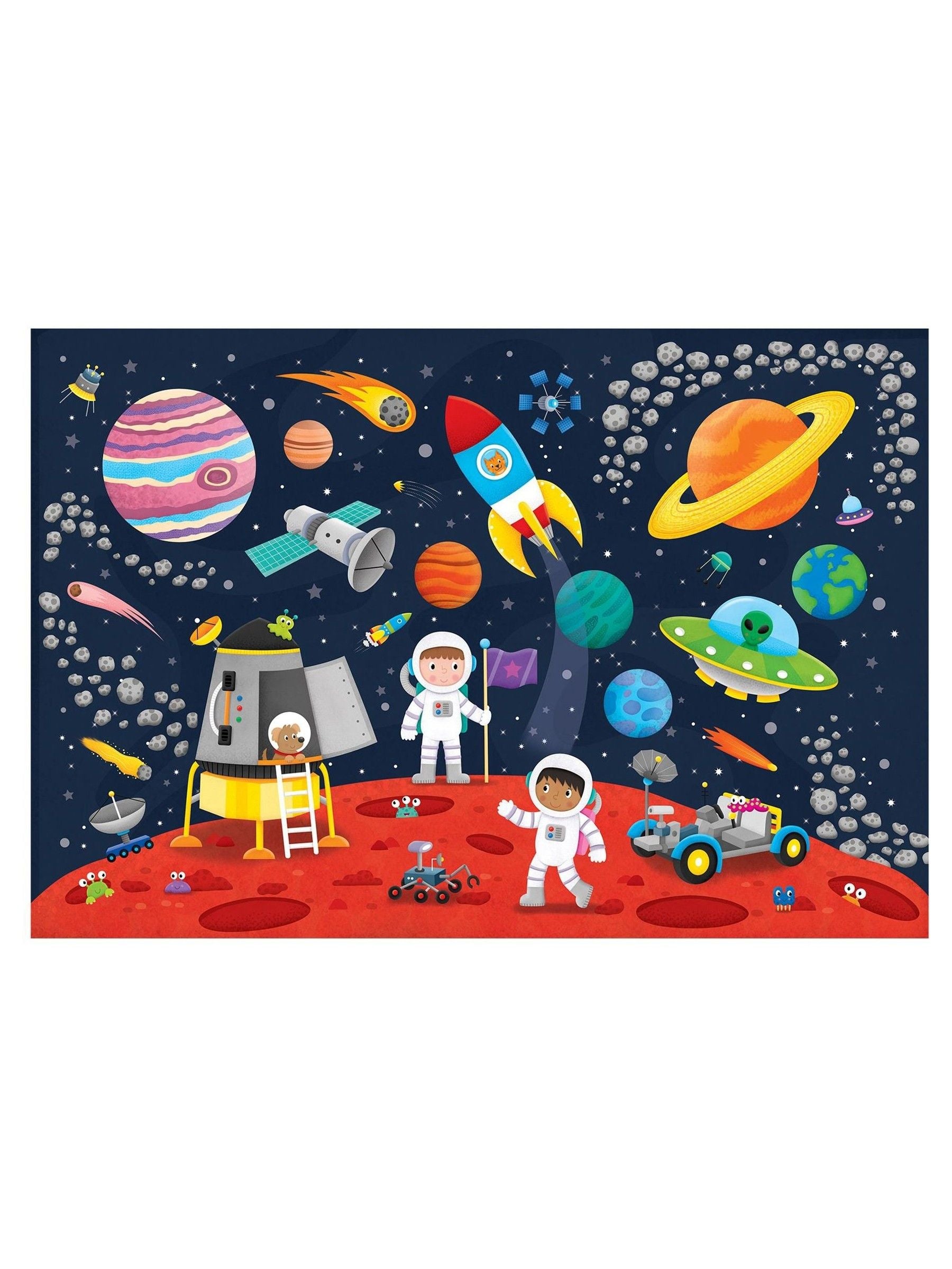 Galt Toys floor puzzle space 30 pieces, imported from the UK