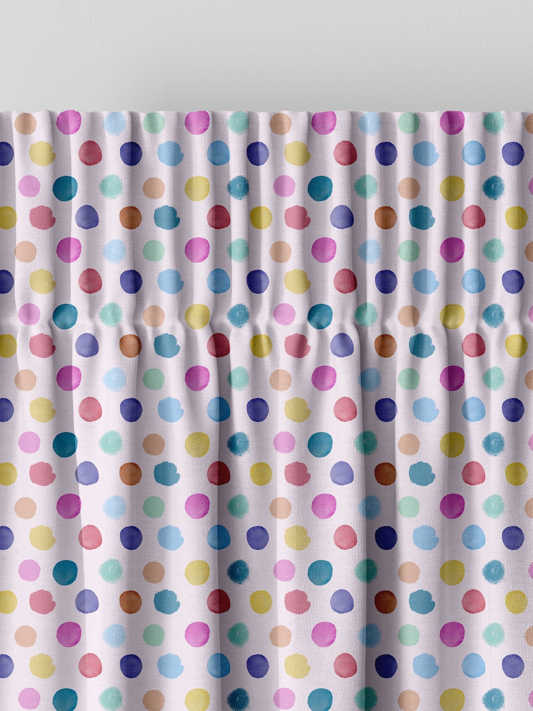 Voyage Maison Blossom Dotty made-to-measure curtains, imported from the UK