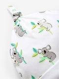JoJo Maman Bébé koala print cotton baby hat - British product