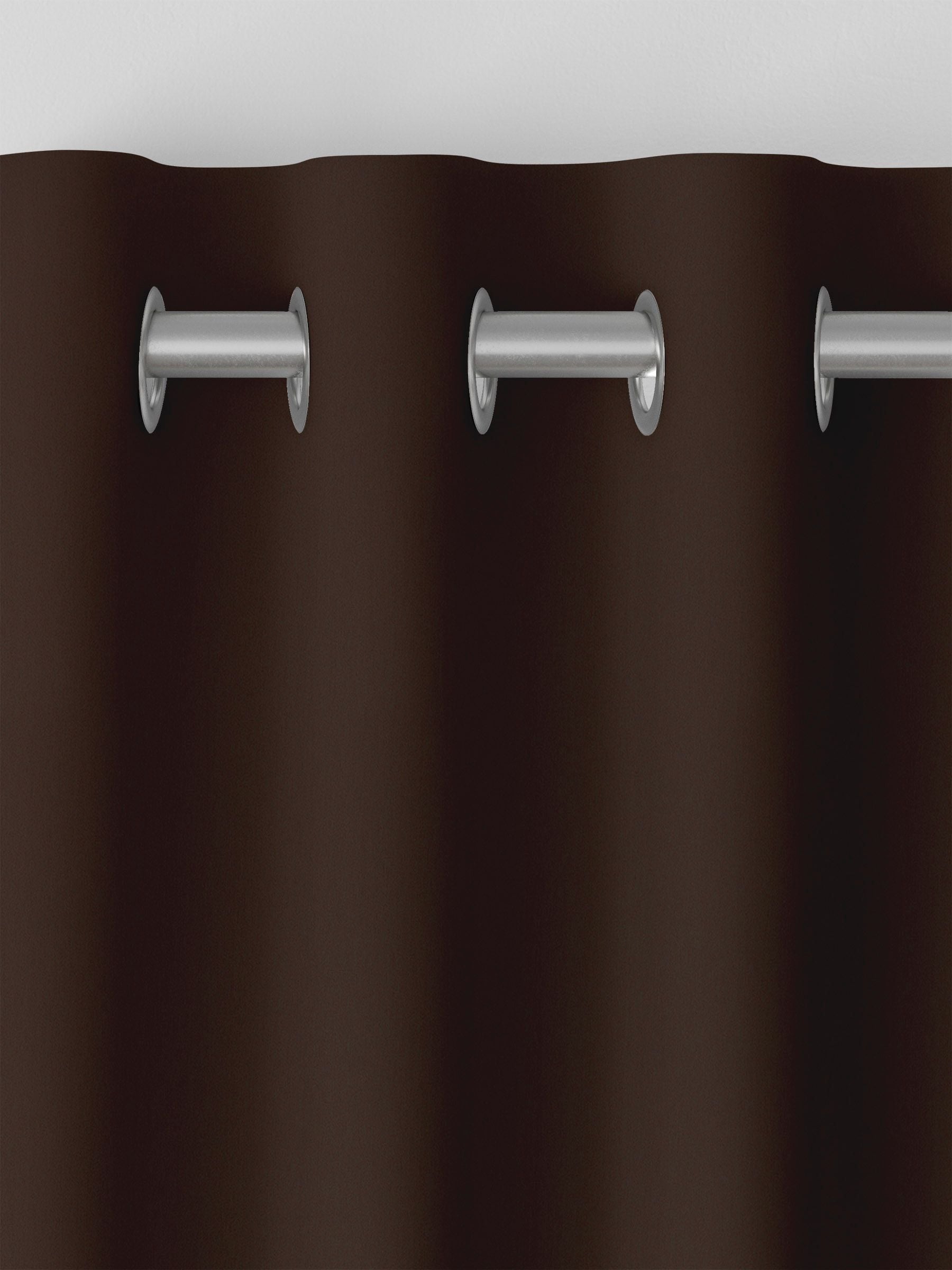 Montero velvet curtains espresso brown made to measure, imported from the UK