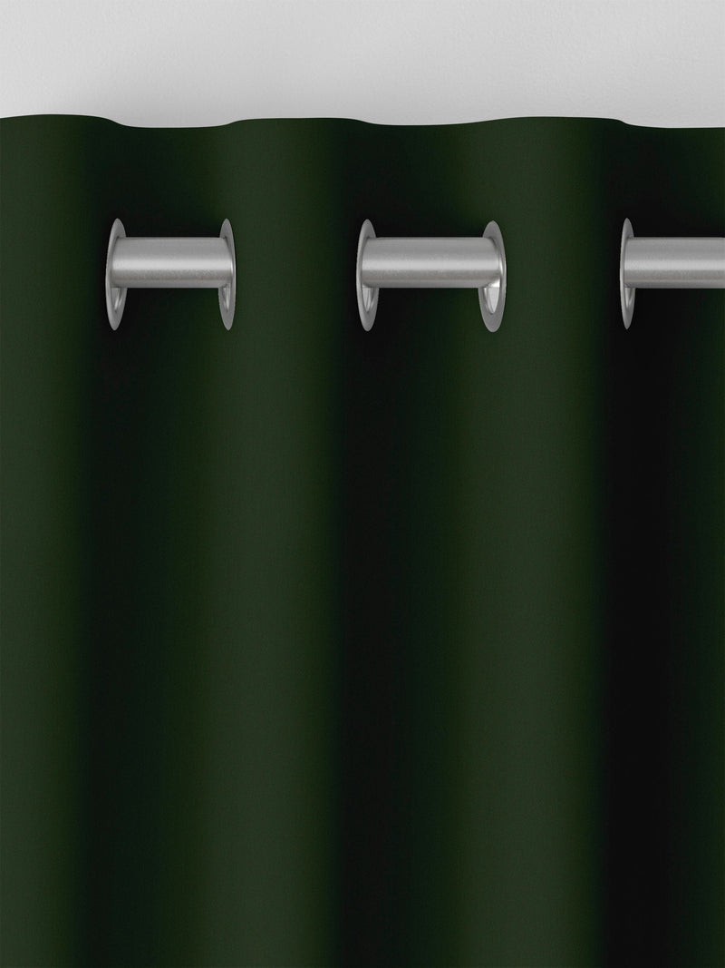 Montero velvet curtains forest green made-to-measure, imported from the UK