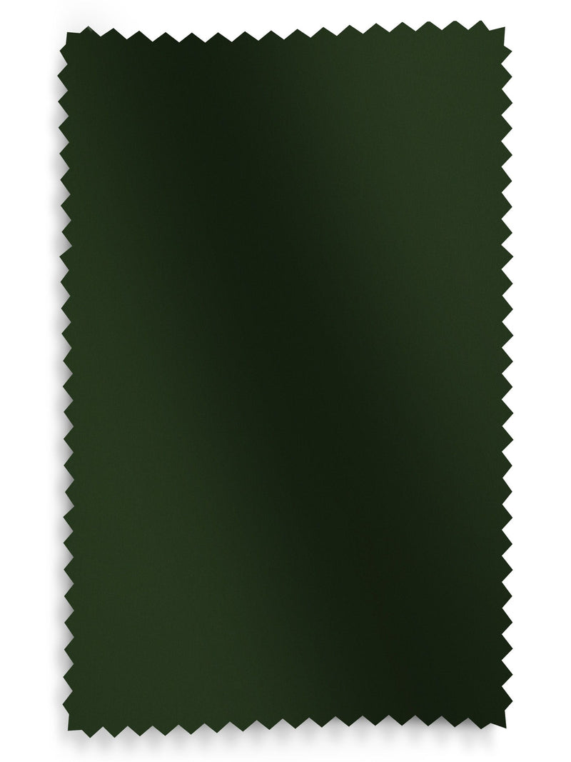 Montero velvet curtains forest green made-to-measure, imported from the UK
