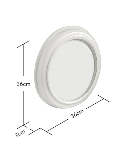 Neill of London Brookpace Lascelles Cream Open Faced Wall Clock 36cm