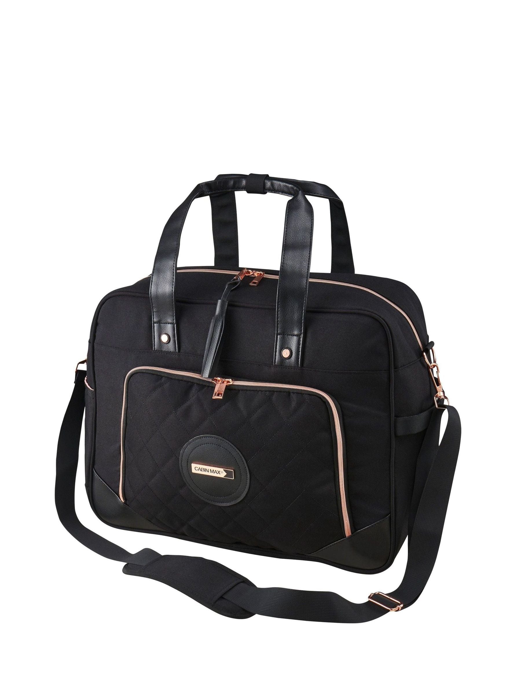 Cabin Max Black/Pink 30 Litre Vela Bag