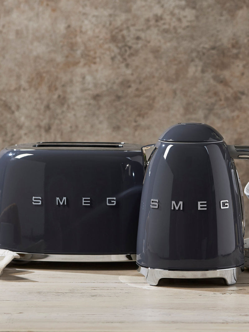 Smeg grey 2 slice toaster (British brand)