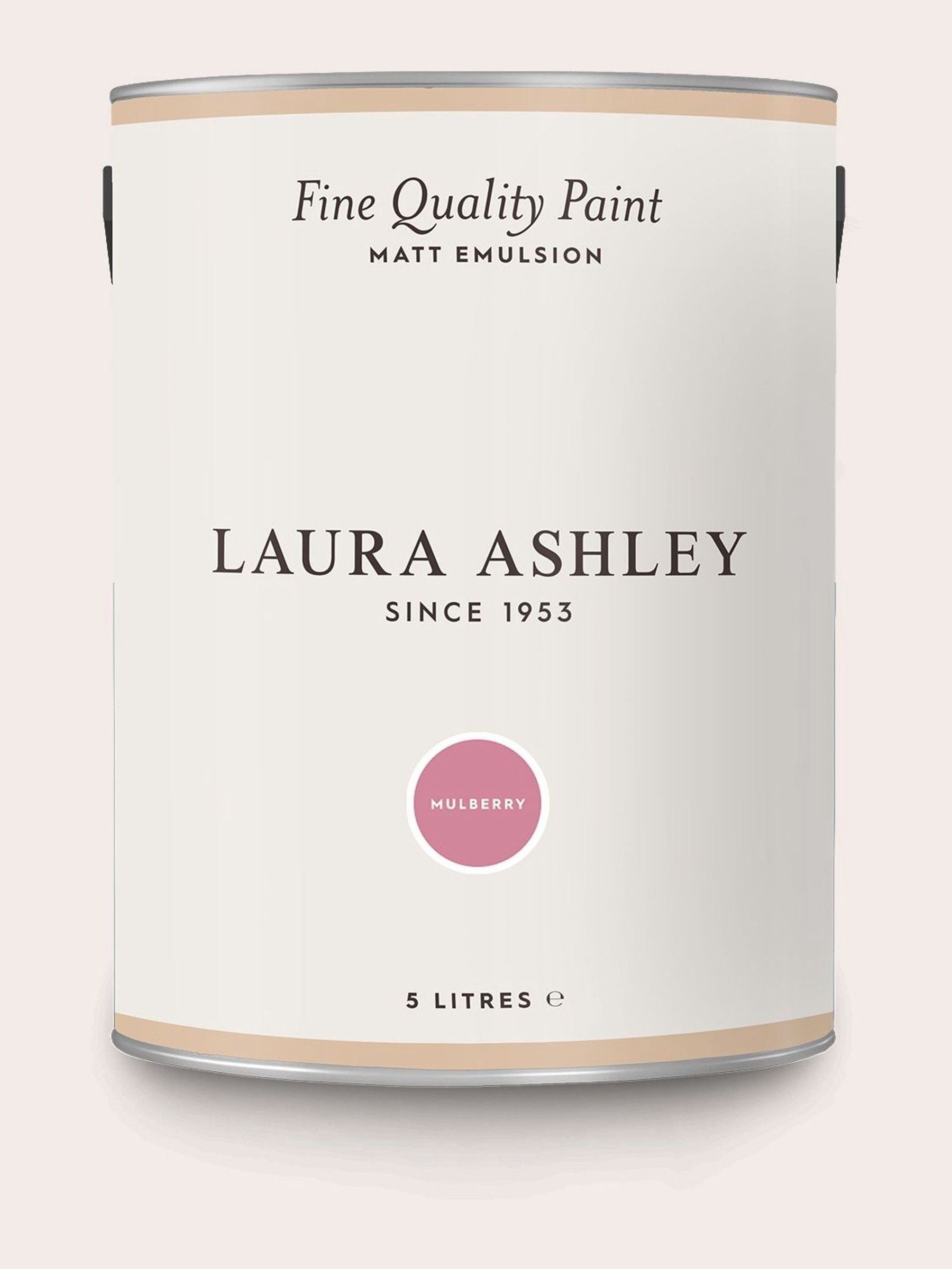 Laura Ashley Dove Grey White Matt Emulsion Paint 2.5L