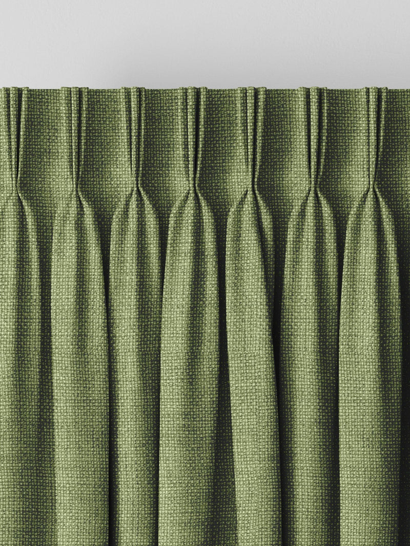 Paso apple green curtains, imported from the UK