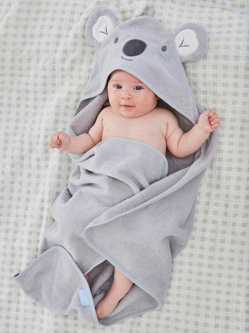 JoJo Maman Bébé Green Dino Character Hooded Towel 75 x 75cm