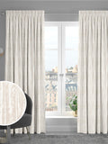 Lenna cream made to measure curtains, imported from the UK