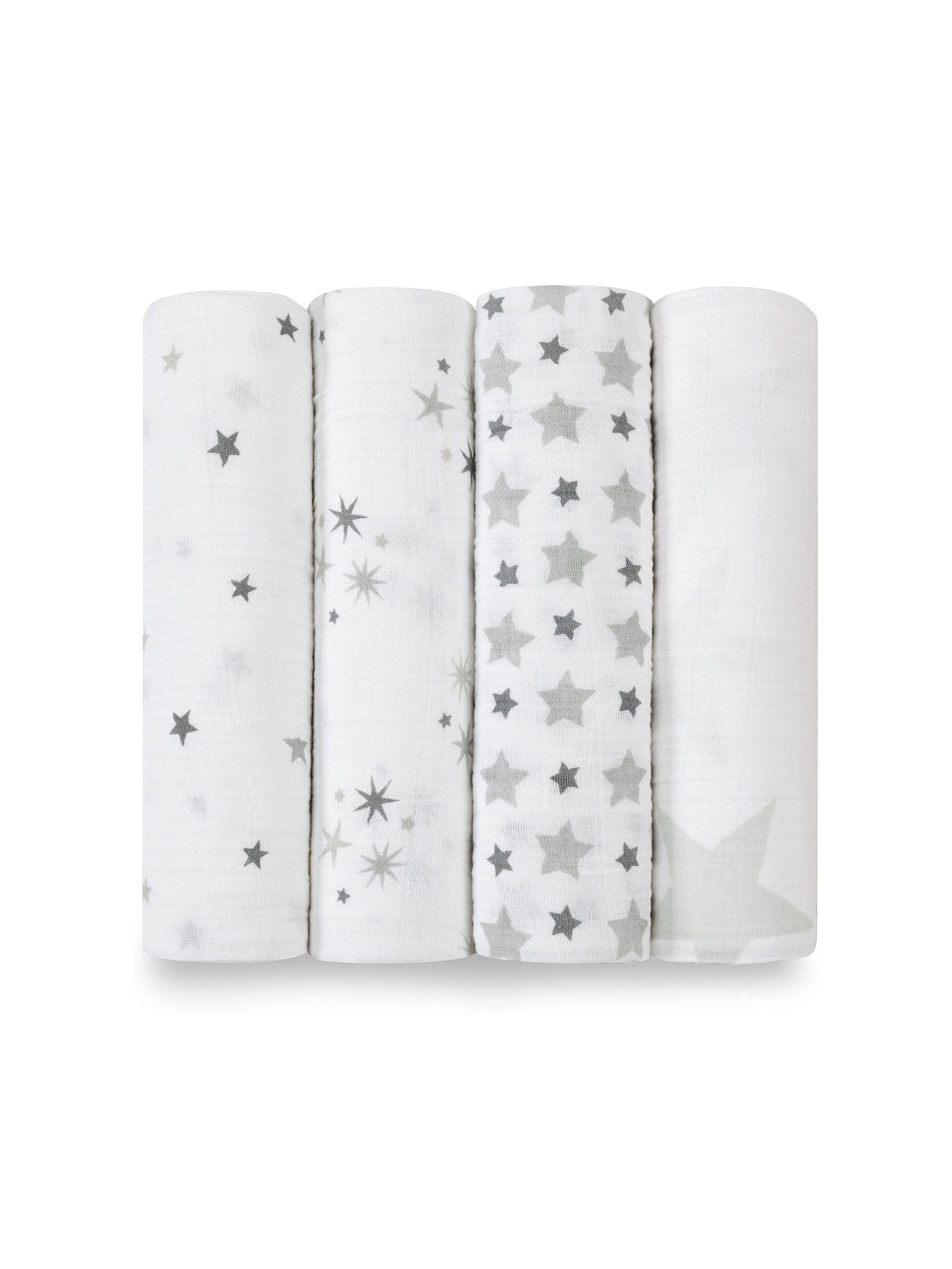 aden + anais Twinkle Large Muslin Blankets 4 Pack