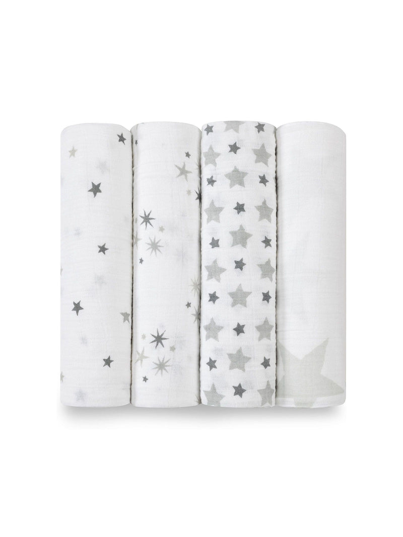 aden + anais Twinkle Large Muslin Blankets 4 Pack