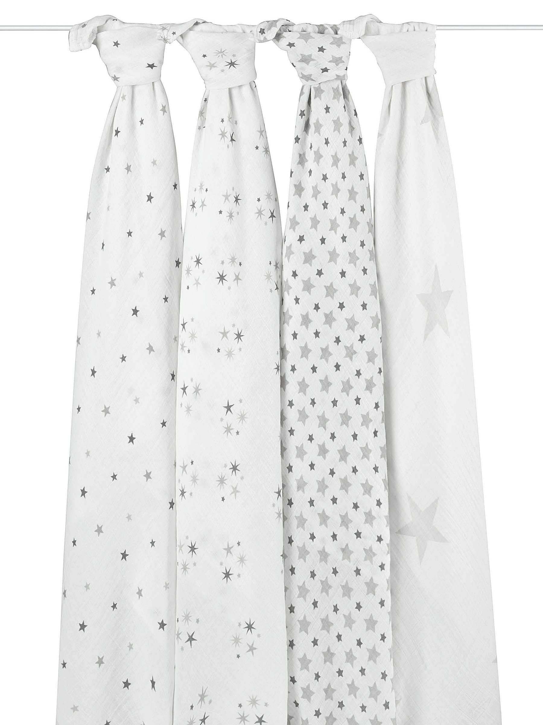 aden + anais Twinkle Large Muslin Blankets 4 Pack