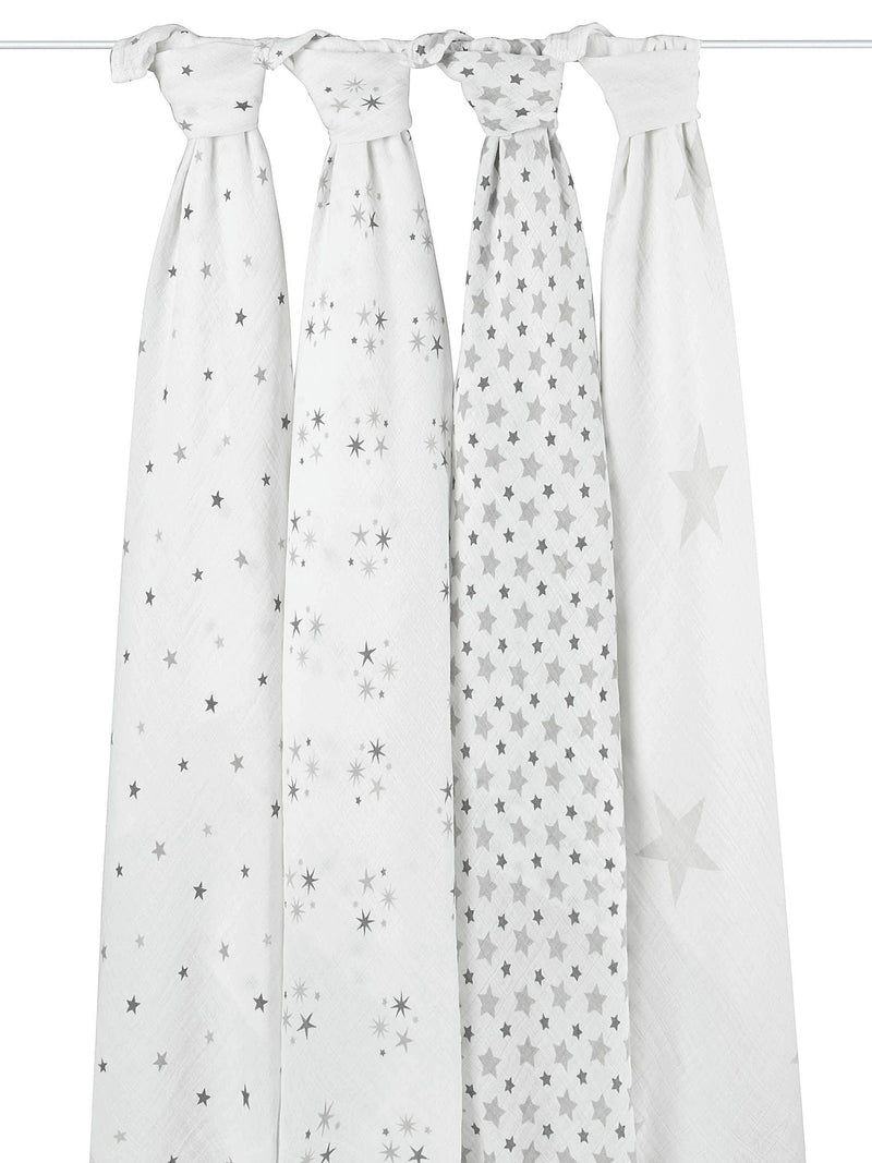 aden + anais Twinkle Large Muslin Blankets 4 Pack