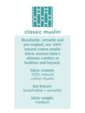 aden + anais Twinkle Large Muslin Blankets 4 Pack