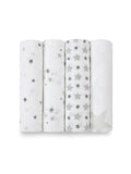 aden + anais Twinkle Large Muslin Blankets 4 Pack