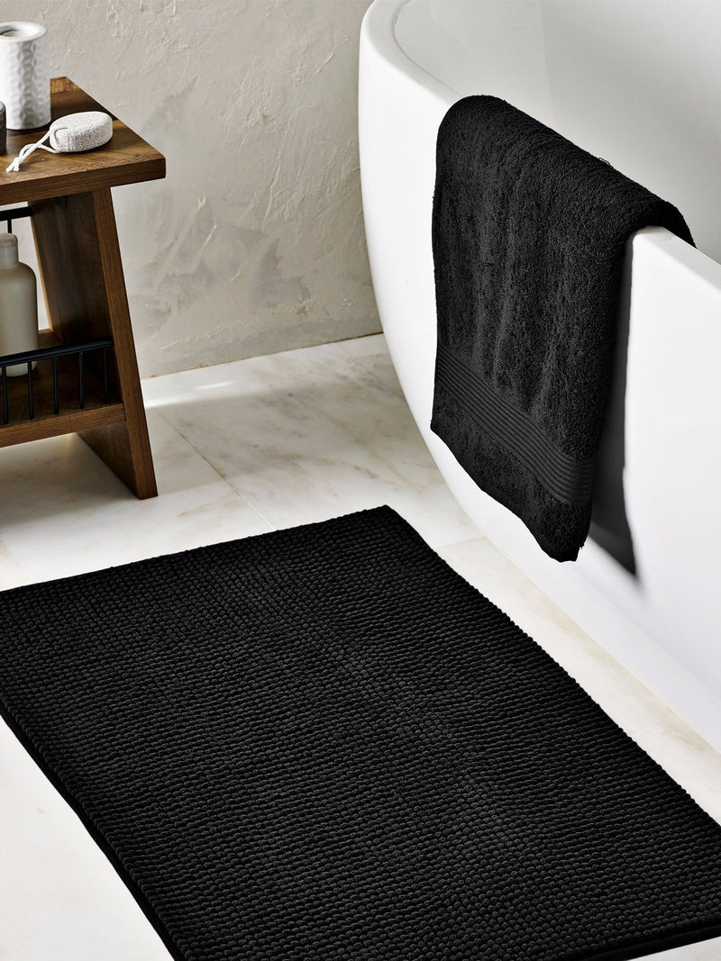 Sage Green Bobble Bath Mat