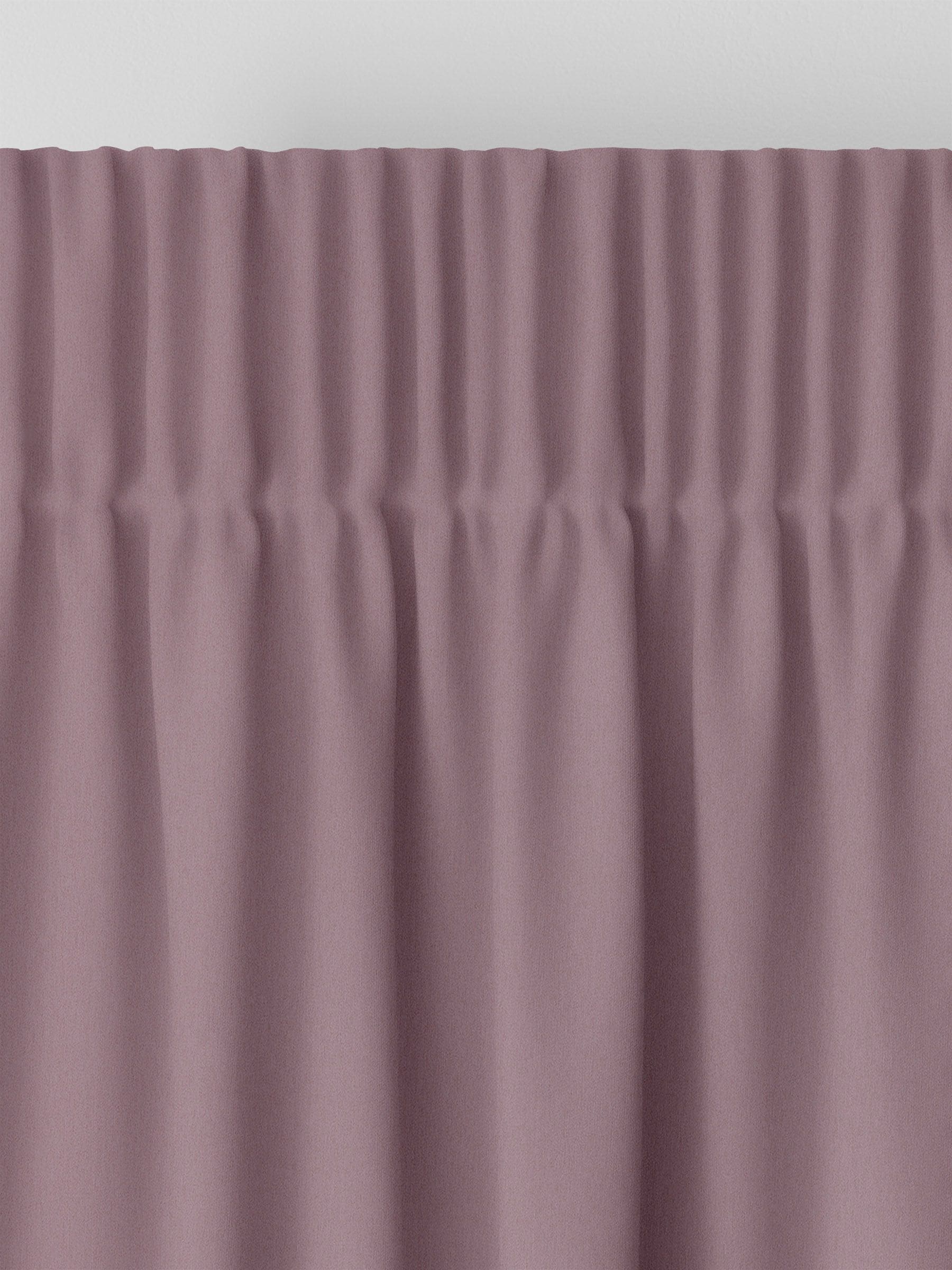 Mauve purple velvet made to measure curtains from Montero (British brand)