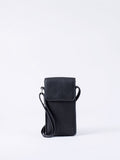 Lakeland Leather Bowness Navy Blue Cross-Body Phone Pouch Bag