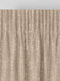 Natural Lenna made to measure brown curtains - British product