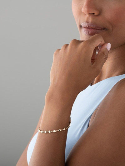 Next Beaverbrooks Gold 9ct Gold Bead Bracelet 19cm – Jetzt online bei McGrocer kaufen