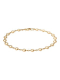 Beaverbrooks Gold 9ct gold bead bracelet 19cm - British product