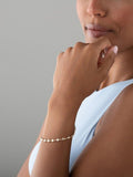 Beaverbrooks Gold 9ct gold bead bracelet 19cm - British product
